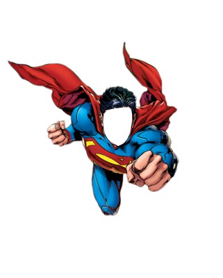 Super Homem Fotomontage