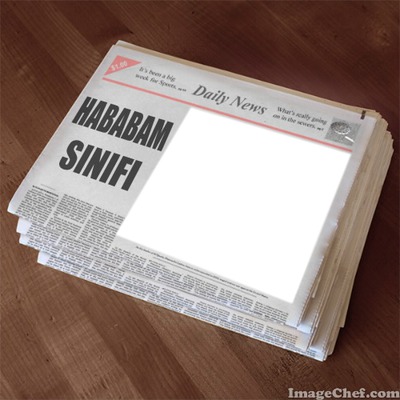 Daily News for Hababam Sınıfı Fotomontage
