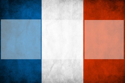 drapeau français Montage photo