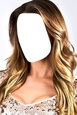 Light Brown Hair Photomontage