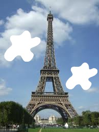 Direction Paris♥... Fotomontáž