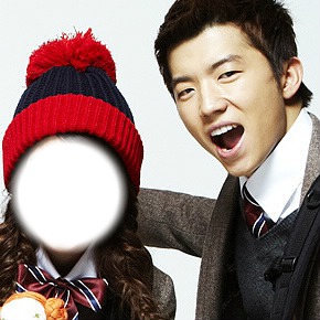 with wooyoung oppa! Фотомонтажа