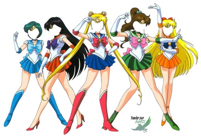 Sailor Moon Montaje fotografico
