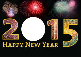 Happy New Year 2015 Photomontage