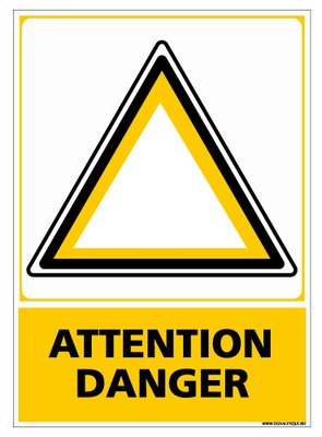 attention danger
