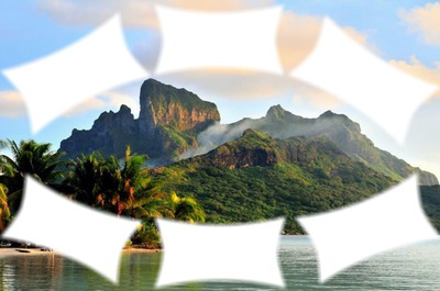 Bora Bora Photomontage