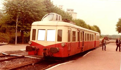 train Fotomontáž