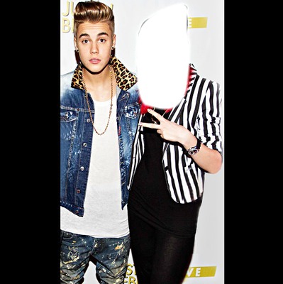 Justin Bieber Fotomontasje