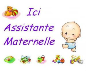 assistante maternelle Photomontage