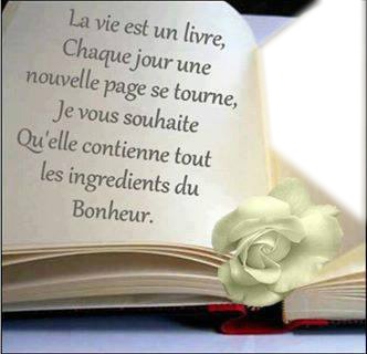 livre bonheur Fotomontaż