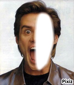 Jim Carrey Photo frame effect