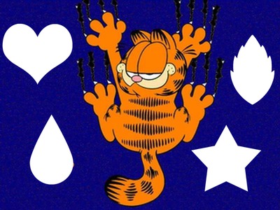 Garfield Фотомонтажа