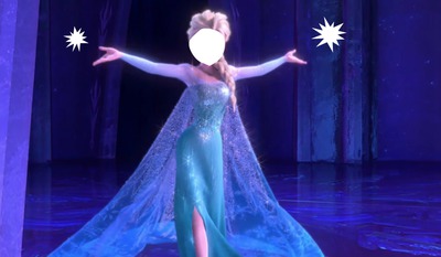 Elsa lol Photo frame effect