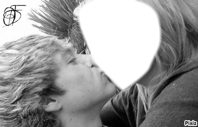 Niall Horan Qui embrase Une fille <3 Photo frame effect