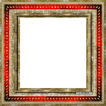 kırmızı frame Fotomontage