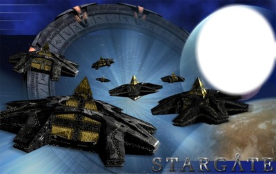 Stargate SG-1 Photo frame effect