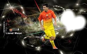 messi <3 Photo frame effect