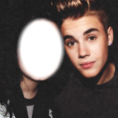 Justin Bieber e você Fotomontáž