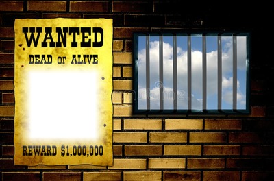 "wanted" Montage photo