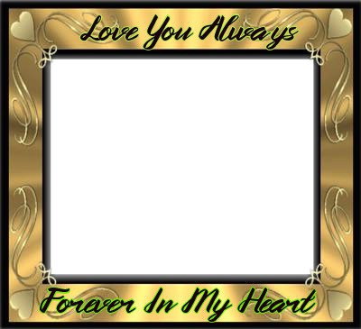 love you always Photo frame effect