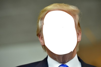 Donald Trump Montaje fotografico