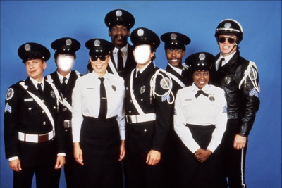 Police Academy Photo frame effect