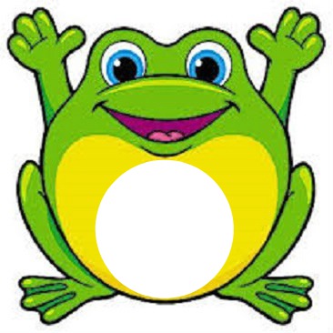 sapo / frog Фотомонтажа