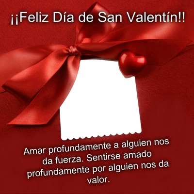 ❤️¡¡Feliz Día de San Valentín!!❤️ Fotomontāža