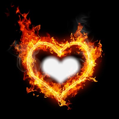 огнено сърце