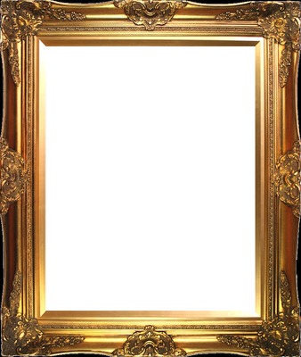 Victorian Gold Photo Frame Effect Photomontage
