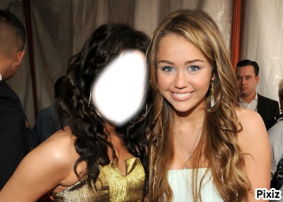 Miley Cyrus con... Photo frame effect