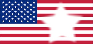 montagem da bandeira dos estados unidos Фотомонтаж