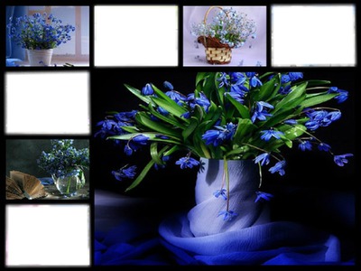 Fleurs* Fotomontasje