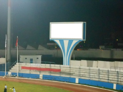 Stade de foot Fotomontáž