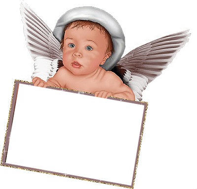 baby angel Fotomontasje