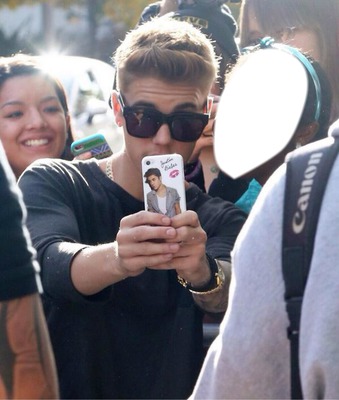 Justin Bieber Fotomontaggio