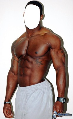muscle Photomontage