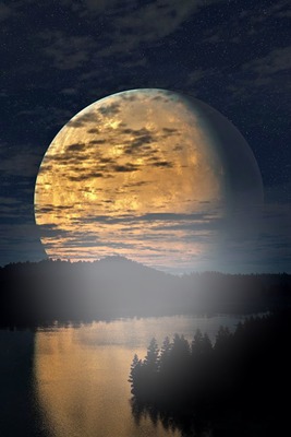 moonlight Photo frame effect