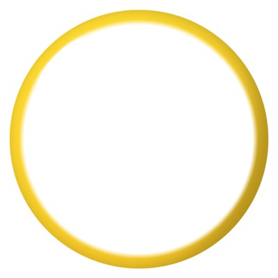círculo amarelo Fotomontasje