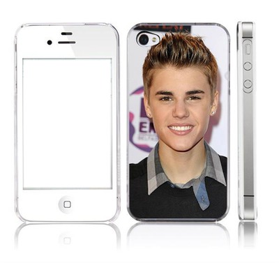 iPhone Justin Bieber Montaje fotografico