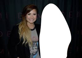 Demi Lovato com fã Fotomontaż