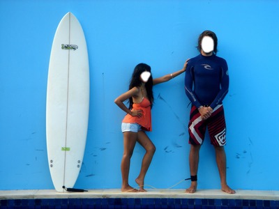 surf Fotomontage