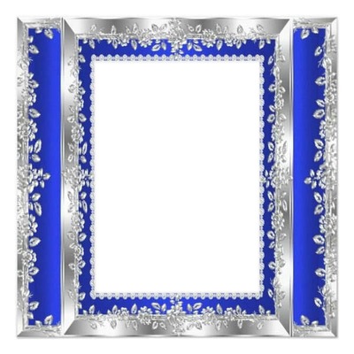 BLUE FRAME Photo frame effect