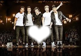 One Direction Coeur Fotomontasje