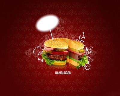 hamburger Valokuvamontaasi