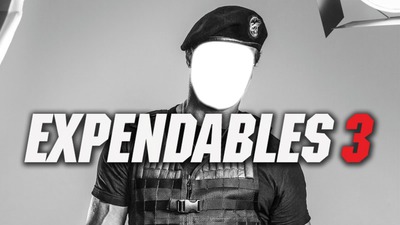 The Expendables 3 Photo frame effect
