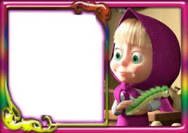 masha and bear Photomontage