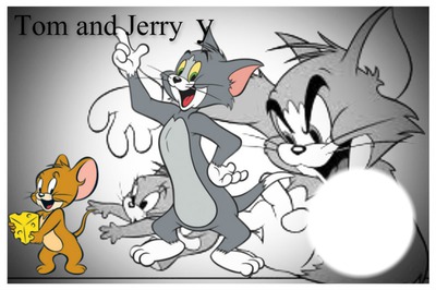 Tom and Jerry Fotomontage