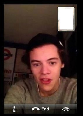 Harry's Skype Photo frame effect