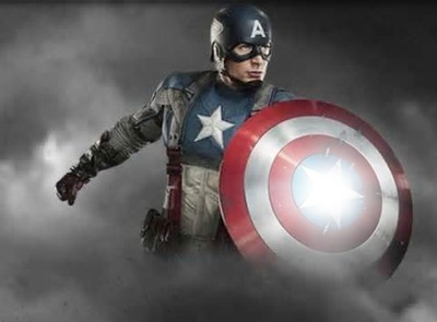 Captain America Fotomontāža